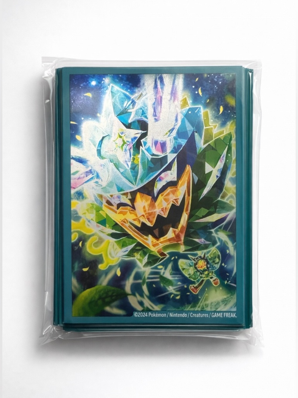Pokemon Premium Collection Ogerpon ex Teal Mask Card Sleeves 65 Count NEW 2024
